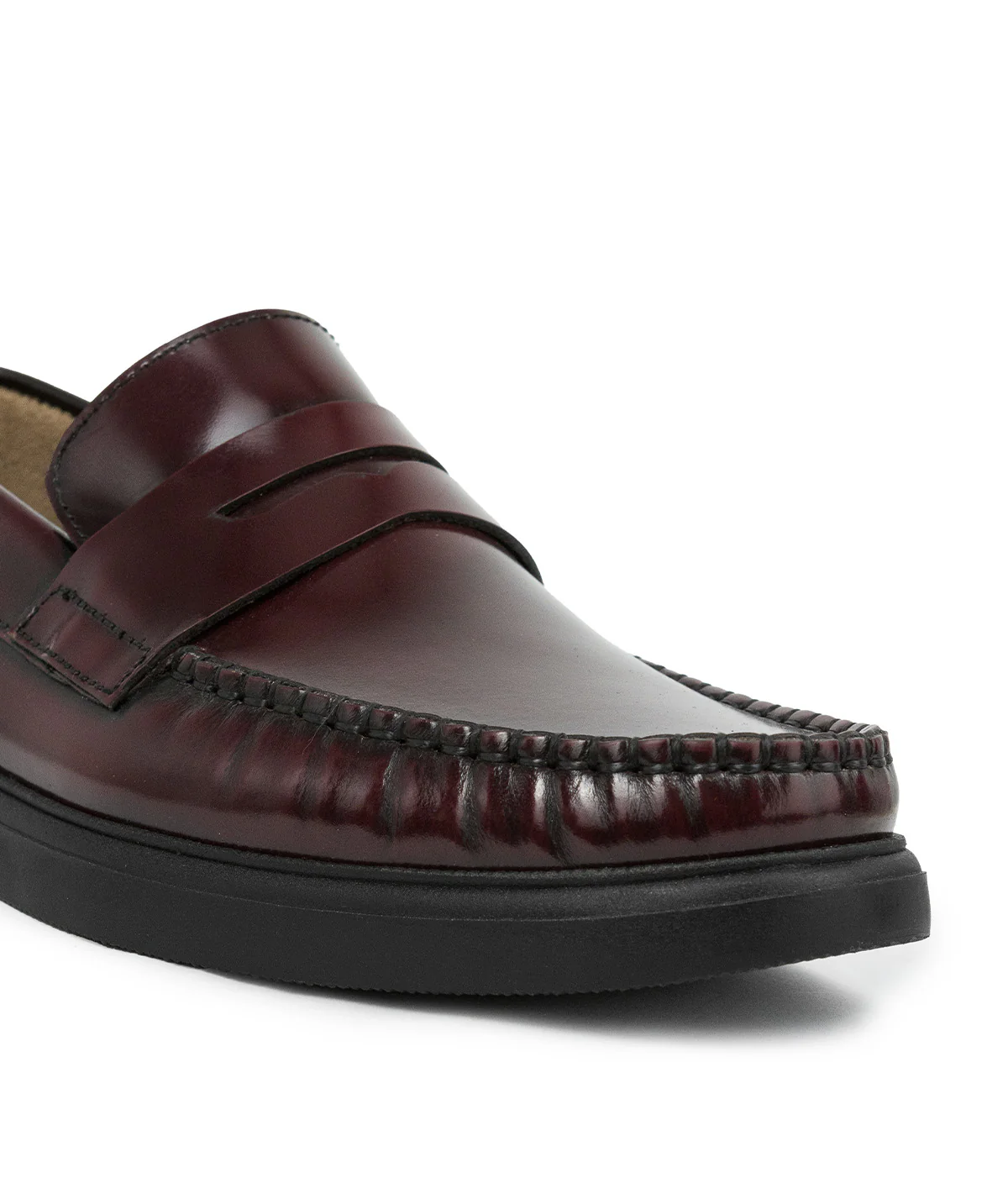 Mocassins EDUARDO Bordeaux Lisse – Image 2