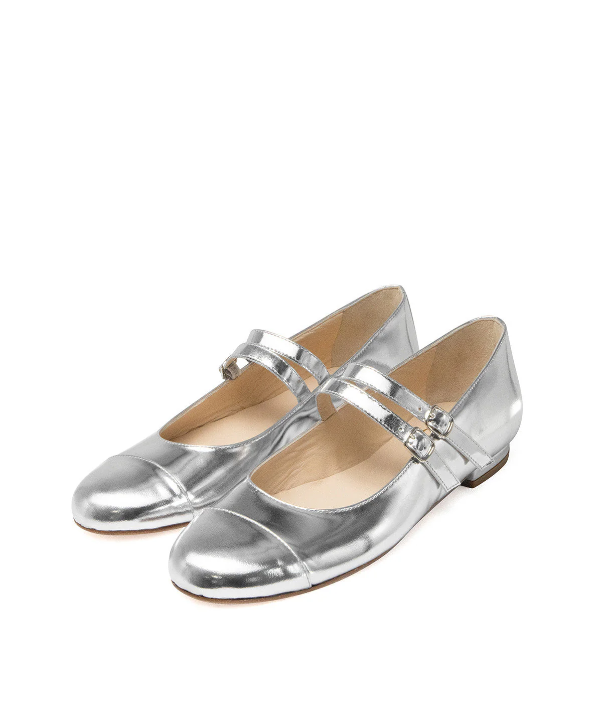 Ballerines MEREDITH Miroir Argent – Image 3