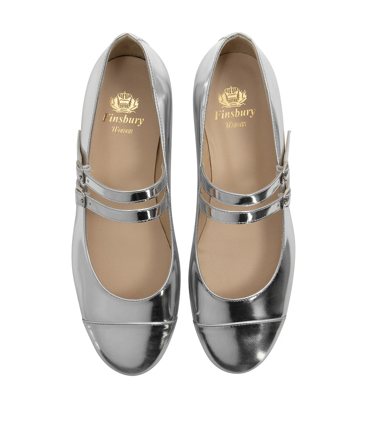 Ballerines MEREDITH Miroir Argent – Image 7