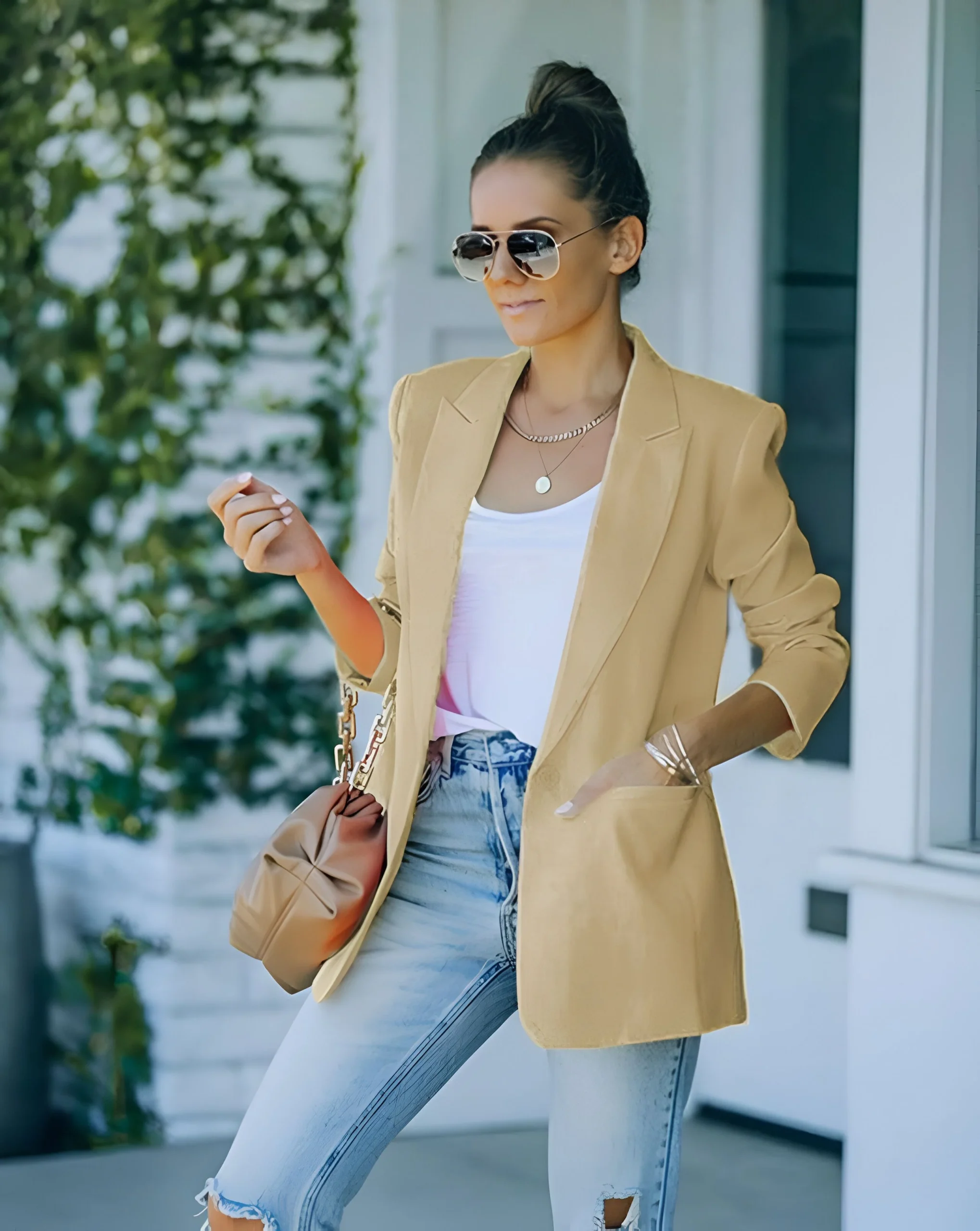 Blazer Femme Élégant Printemps/Automne – Image 2