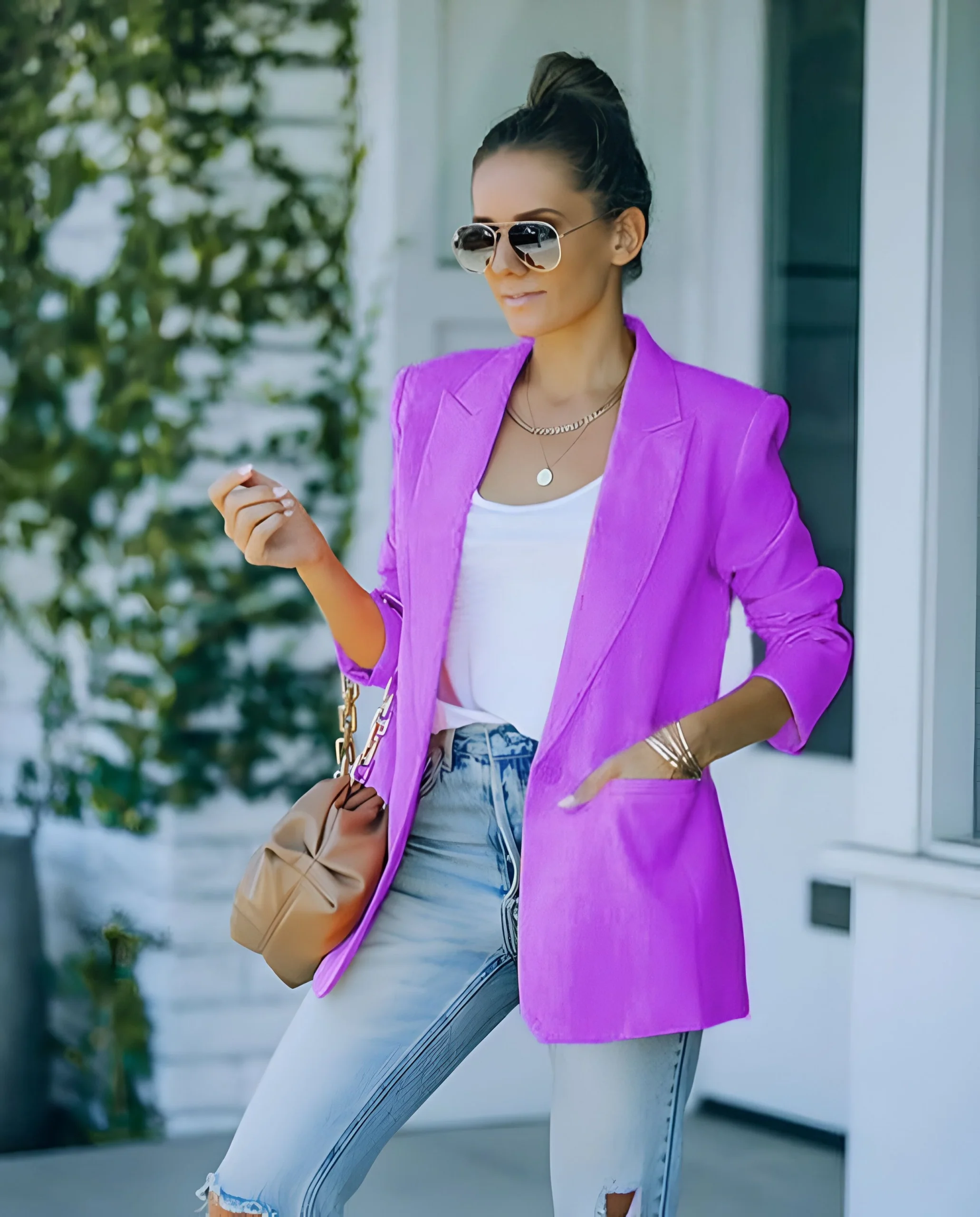 Blazer Femme Élégant Printemps/Automne – Image 9