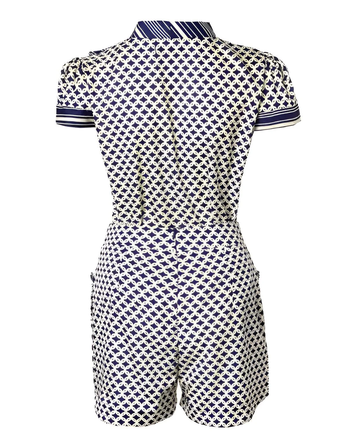 Ensemble haut imprimé avec détail noué et short à poche – Image 6